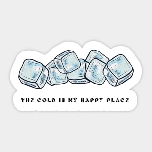 Cold Water Sticker